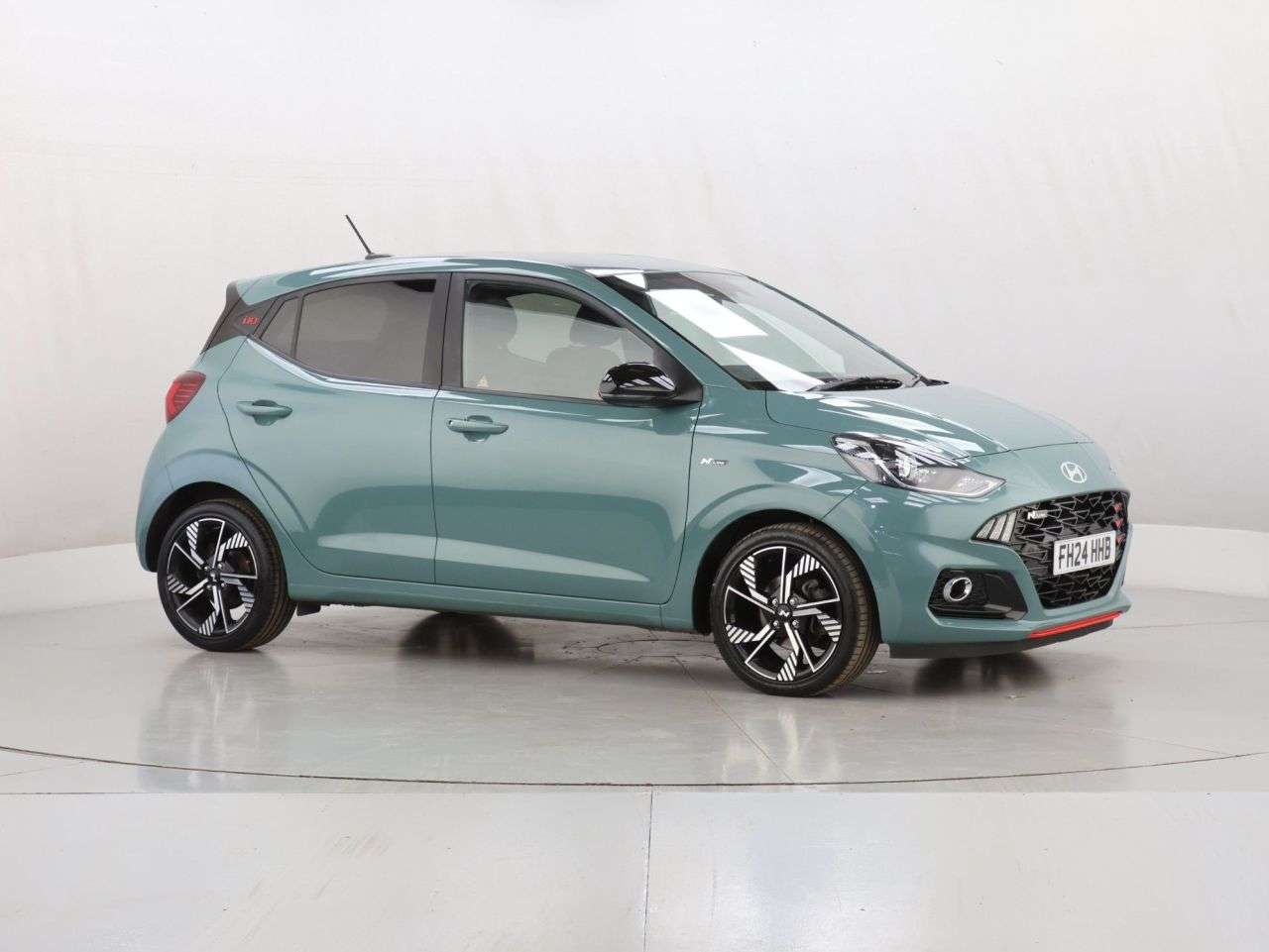 A 2024 HYUNDAI I10 1.0 T-GDi N Line Hatchback 5dr Petrol Manual Euro 6 (s/s) (90 ps) A 2024 HYUNDAI I10 1.0 T-GDi N Line Hatchback 5dr Petrol Manual Euro 6 (s/s) (90 ps)