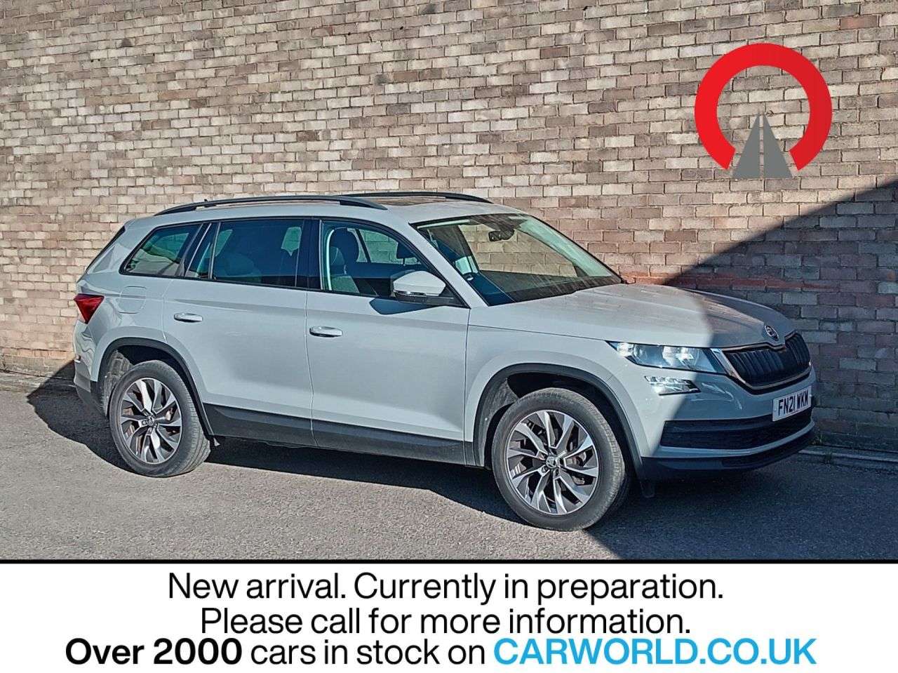 A 2021 SKODA KODIAQ 1.5 TSI ACT SE Drive SUV 5dr Petrol Manual Euro 6 (s/s) (7 Seat) (150 ps) A 2021 SKODA KODIAQ 1.5 TSI ACT SE Drive SUV 5dr Petrol Manual Euro 6 (s/s) (7 Seat) (150 ps)