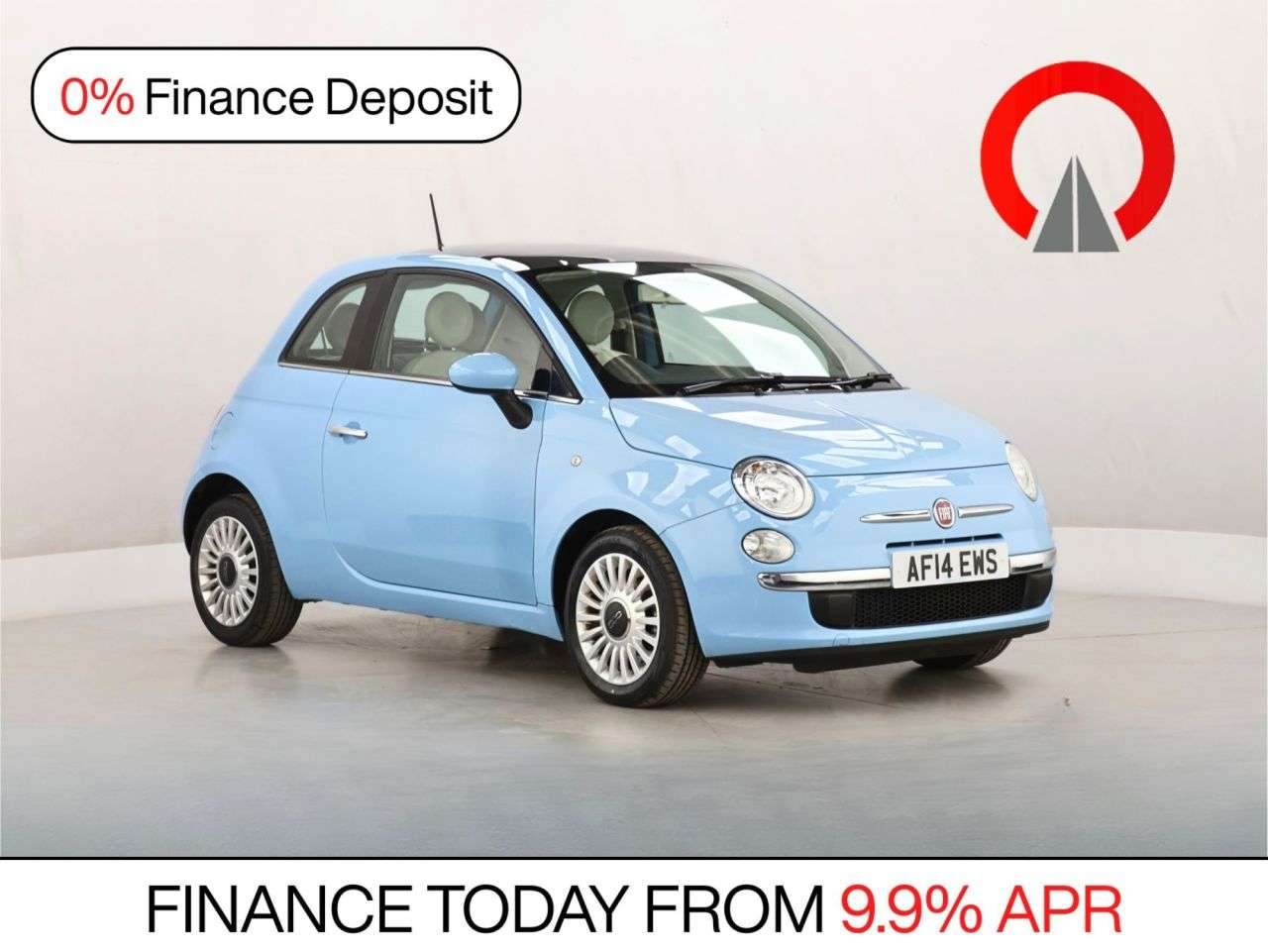 A 2014 FIAT 500 1.2 Lounge Hatchback 3dr Petrol Manual Euro 6 (s/s) (69 bhp) A 2014 FIAT 500 1.2 Lounge Hatchback 3dr Petrol Manual Euro 6 (s/s) (69 bhp)