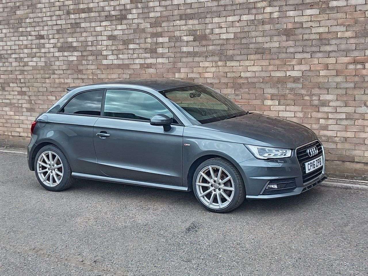 A 2016 AUDI A1 1.4 TFSI CoD S line Hatchback 3dr Petrol Manual Euro 6 (s/s) (150 ps) A 2016 AUDI A1 1.4 TFSI CoD S line Hatchback 3dr Petrol Manual Euro 6 (s/s) (150 ps)