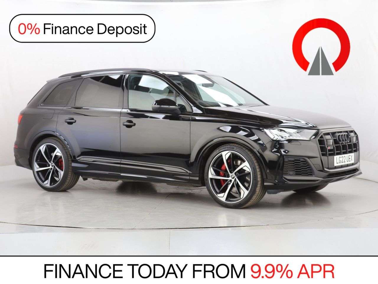 A 2022 AUDI SQ7 4.0 TFSI V8 Black Edition SUV 5dr Petrol Tiptronic quattro Euro 6 (s/s) (50 A 2022 AUDI SQ7 4.0 TFSI V8 Black Edition SUV 5dr Petrol Tiptronic quattro Euro 6 (s/s) (50