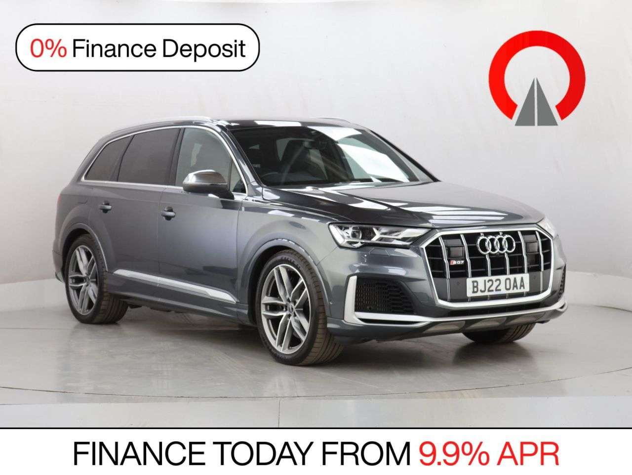 A 2022 AUDI SQ7 4.0 TFSI V8 SUV 5dr Petrol Tiptronic quattro Euro 6 (s/s) (507 ps) A 2022 AUDI SQ7 4.0 TFSI V8 SUV 5dr Petrol Tiptronic quattro Euro 6 (s/s) (507 ps)