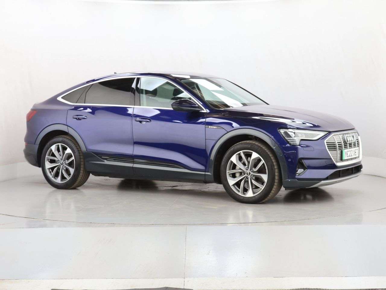A 2022 AUDI E-TRON 50 Technik Sportback 5dr Electric Auto quattro 71.2kWh (11kW Charger) (313 A 2022 AUDI E-TRON 50 Technik Sportback 5dr Electric Auto quattro 71.2kWh (11kW Charger) (313