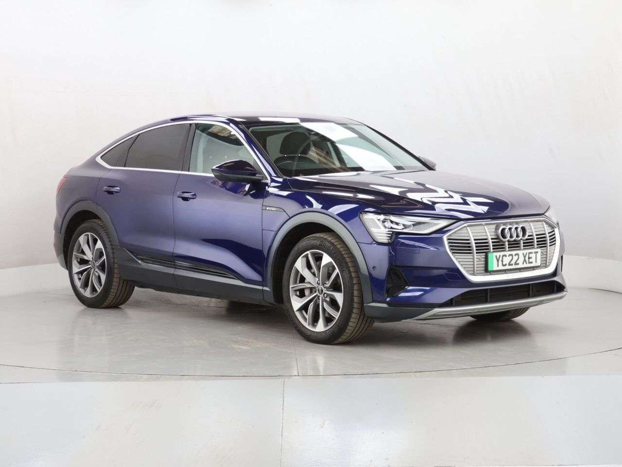 A 2022 AUDI E-TRON 50 Technik Sportback 5dr Electric Auto quattro 71.2kWh (11kW Charger) (313 A 2022 AUDI E-TRON 50 Technik Sportback 5dr Electric Auto quattro 71.2kWh (11kW Charger) (313