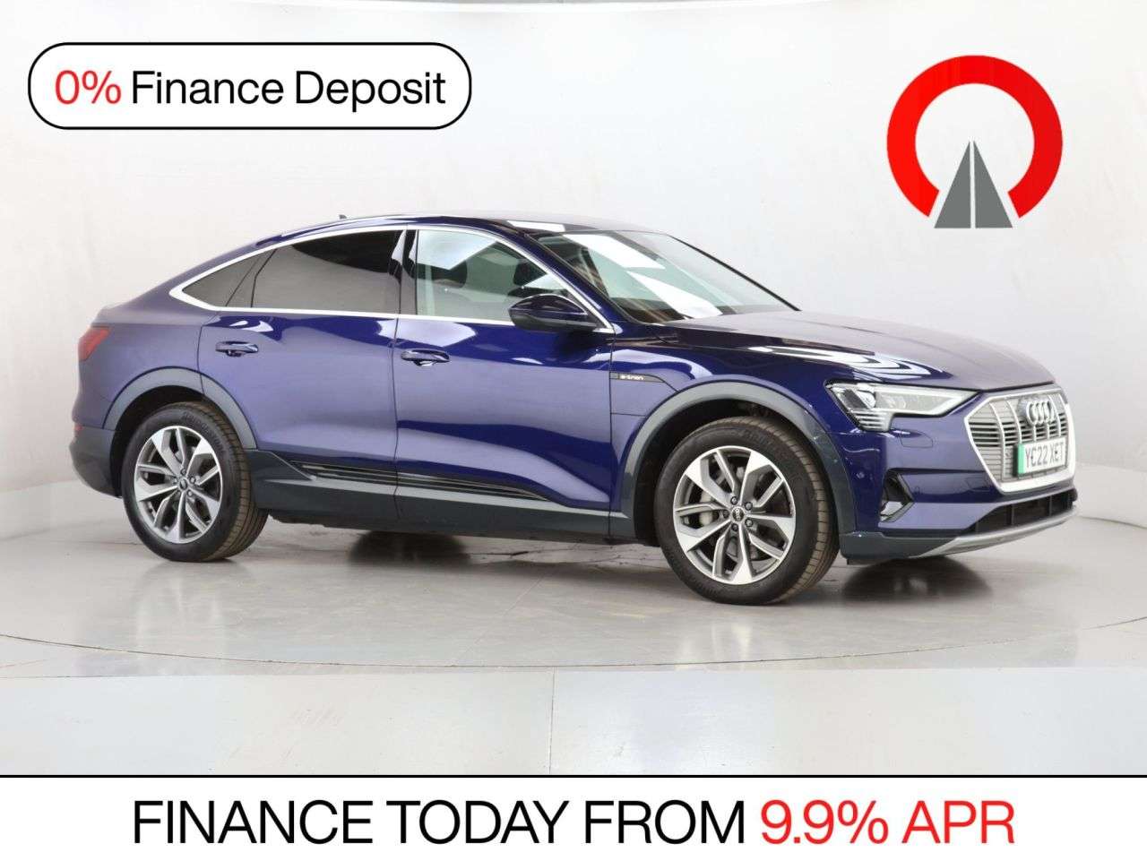 A 2022 AUDI E-TRON 50 Technik Sportback 5dr Electric Auto quattro 71.2kWh (11kW Charger) (313 A 2022 AUDI E-TRON 50 Technik Sportback 5dr Electric Auto quattro 71.2kWh (11kW Charger) (313
