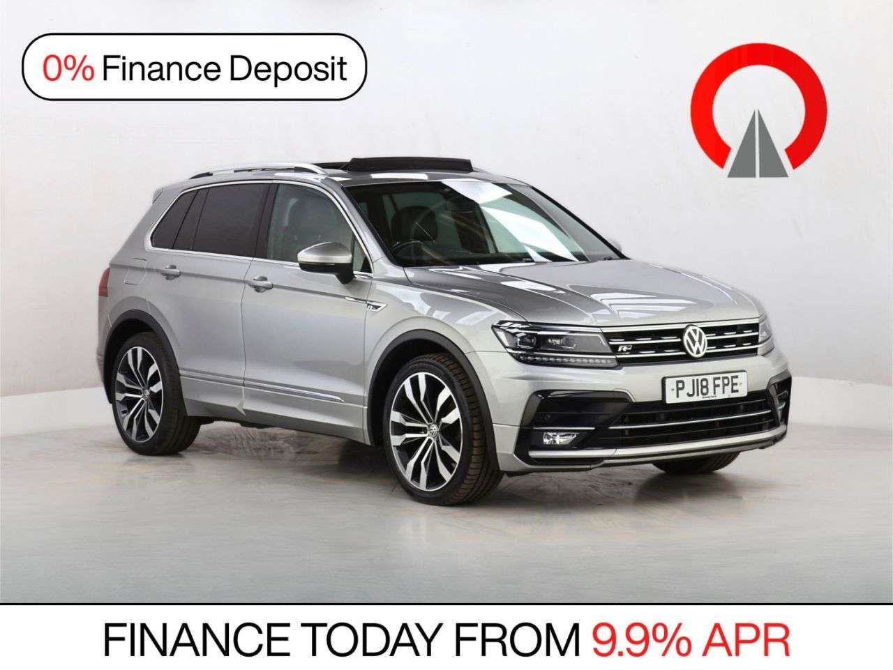 A 2018 VOLKSWAGEN TIGUAN 2.0 TDI R-Line SUV 5dr Diesel Manual Euro 6 (s/s) (150 ps) A 2018 VOLKSWAGEN TIGUAN 2.0 TDI R-Line SUV 5dr Diesel Manual Euro 6 (s/s) (150 ps)