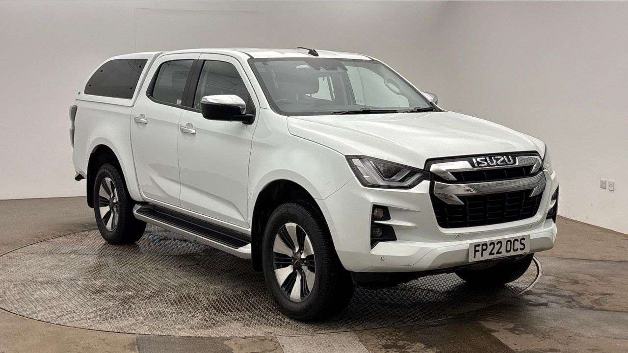 A 2022 ISUZU D-MAX 1.9 TD DL40 Pickup Double Cab 4dr Diesel Auto 4WD Euro 6 (s/s) (164 ps) A 2022 ISUZU D-MAX 1.9 TD DL40 Pickup Double Cab 4dr Diesel Auto 4WD Euro 6 (s/s) (164 ps)