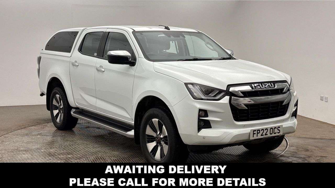 A 2022 ISUZU D-MAX 1.9 TD DL40 Pickup Double Cab 4dr Diesel Auto 4WD Euro 6 (s/s) (164 ps) A 2022 ISUZU D-MAX 1.9 TD DL40 Pickup Double Cab 4dr Diesel Auto 4WD Euro 6 (s/s) (164 ps)