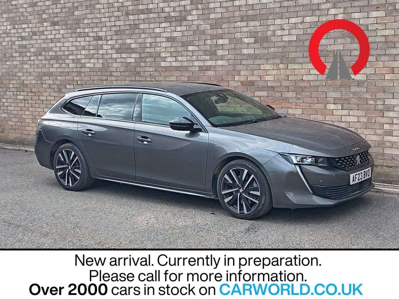 A 2023 PEUGEOT 508 SW 1.6 12.4kWh GT Estate 5dr Petrol Plug-in Hybrid e-EAT Euro 6 (s/s) (225 ps) A 2023 PEUGEOT 508 SW 1.6 12.4kWh GT Estate 5dr Petrol Plug-in Hybrid e-EAT Euro 6 (s/s) (225 ps)