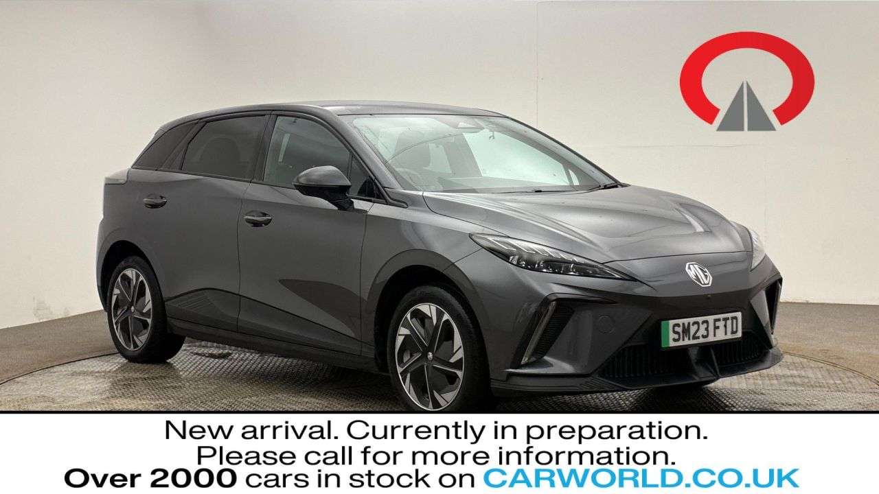 A 2023 MG MG 4 64kWh Trophy Long Range Hatchback 5dr Electric Auto (203 ps) A 2023 MG MG 4 64kWh Trophy Long Range Hatchback 5dr Electric Auto (203 ps)