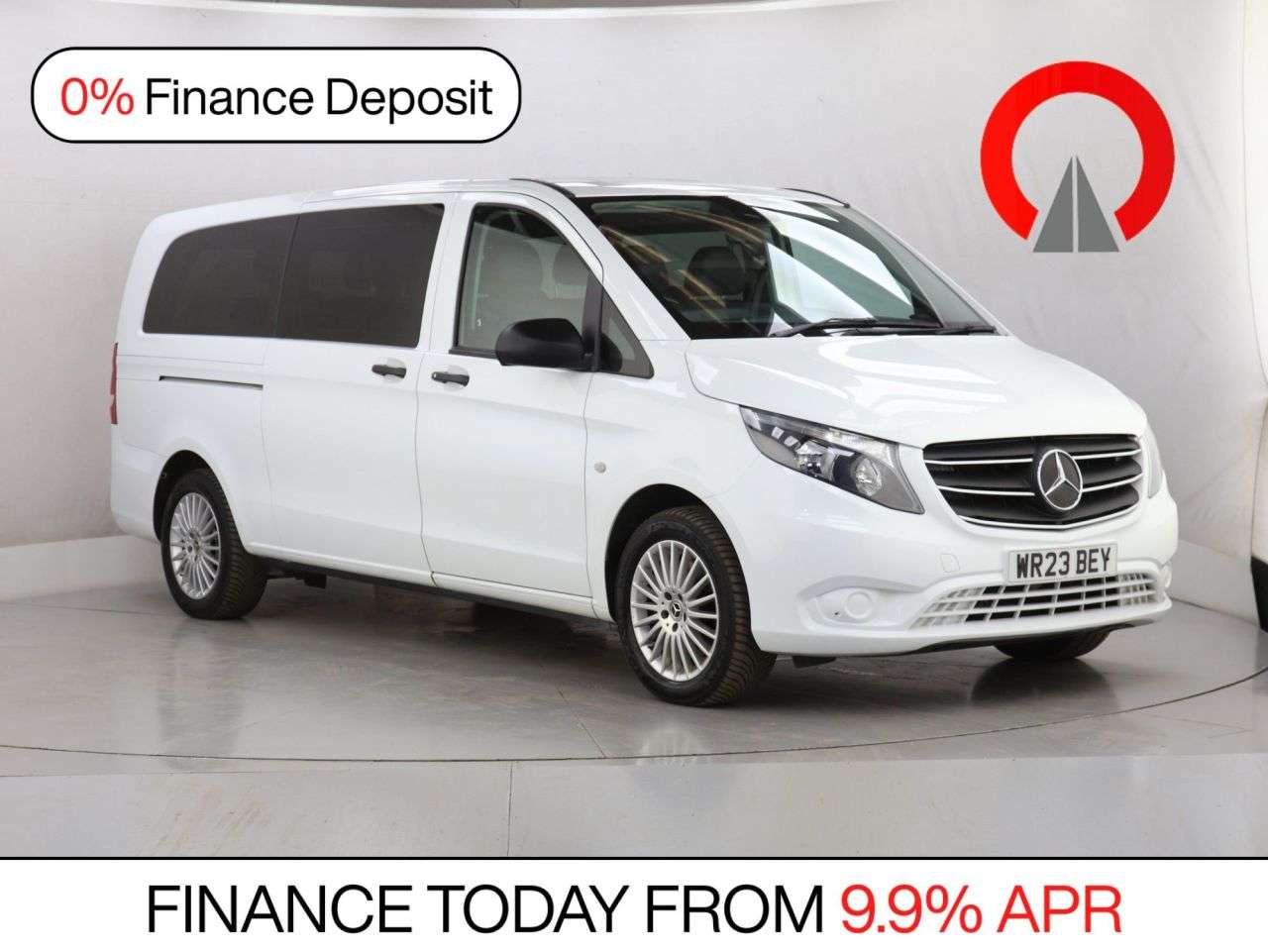 A 2023 MERCEDES-BENZ VITO 2.0 114 CDI SELECT Tourer Double Cab 5dr Diesel G-Tronic RWD L3 Euro 6 (s/s A 2023 MERCEDES-BENZ VITO 2.0 114 CDI SELECT Tourer Double Cab 5dr Diesel G-Tronic RWD L3 Euro 6 (s/s