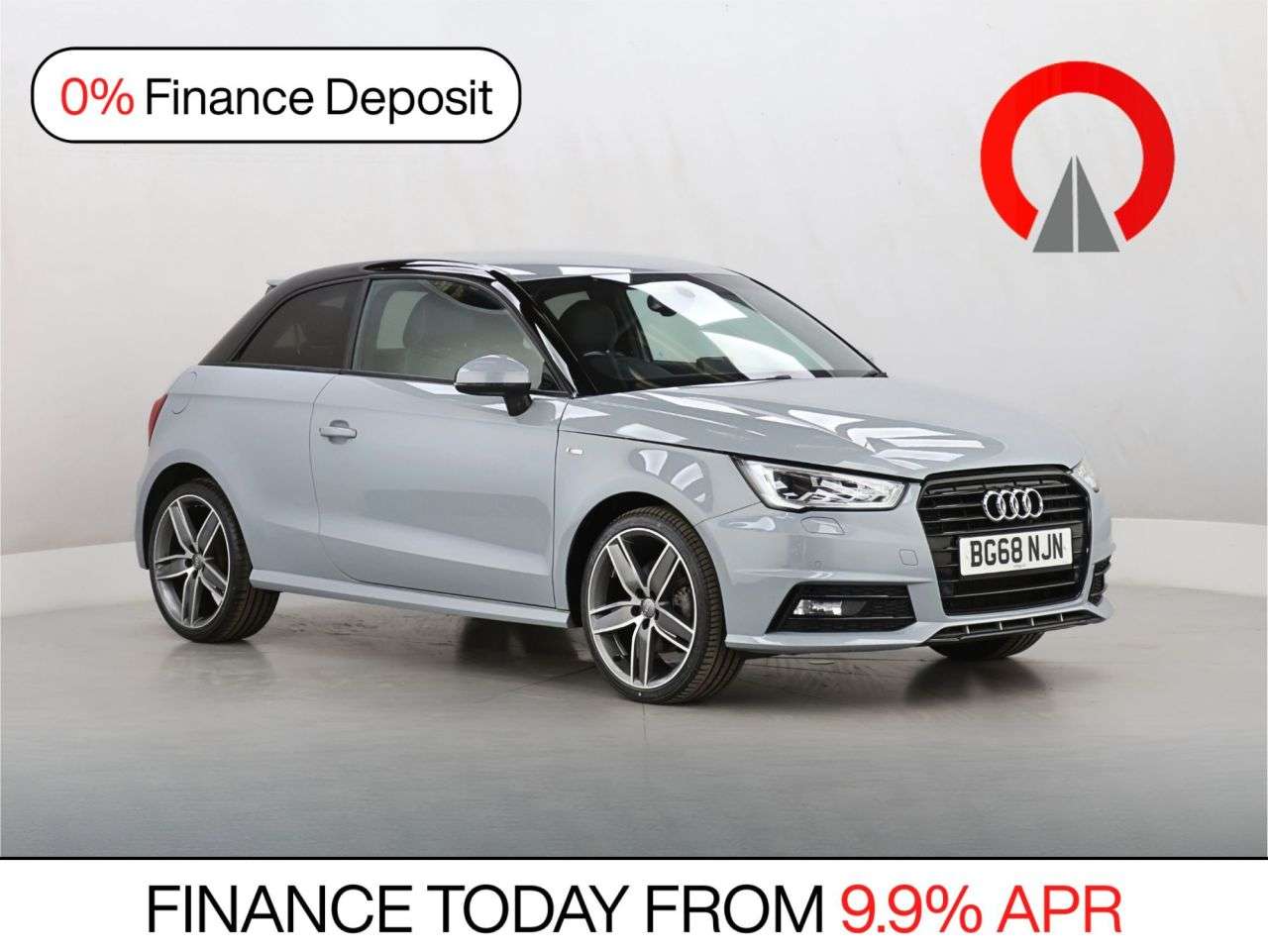 A 2018 AUDI A1 1.4 TFSI Black Edition Hatchback 3dr Petrol S Tronic Euro 6 (s/s) (Nav) (12 A 2018 AUDI A1 1.4 TFSI Black Edition Hatchback 3dr Petrol S Tronic Euro 6 (s/s) (Nav) (12