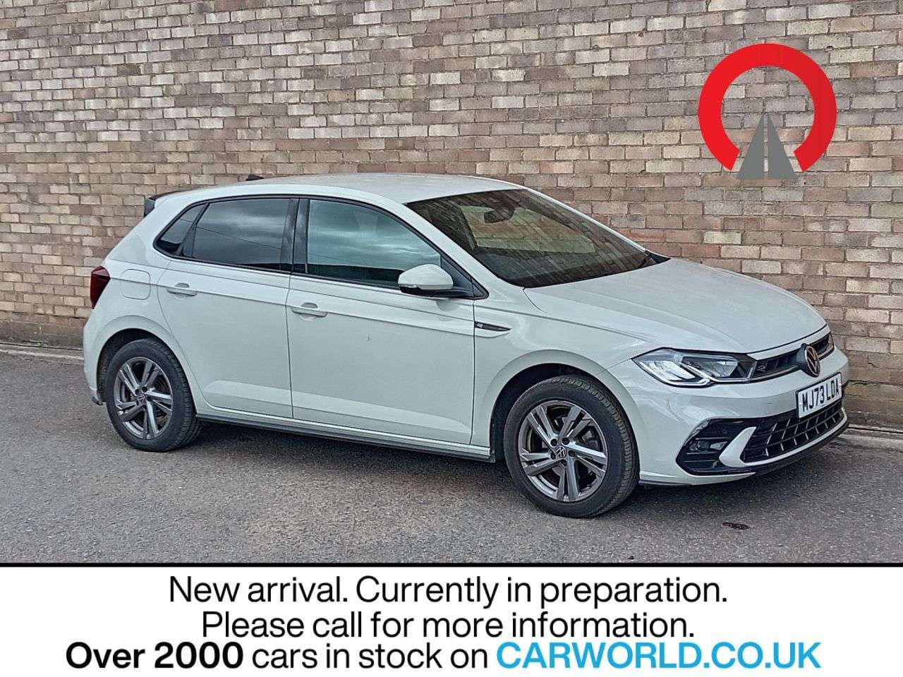 A 2023 VOLKSWAGEN POLO 1.0 TSI R-Line Hatchback 5dr Petrol DSG Euro 6 (s/s) (110 ps) A 2023 VOLKSWAGEN POLO 1.0 TSI R-Line Hatchback 5dr Petrol DSG Euro 6 (s/s) (110 ps)