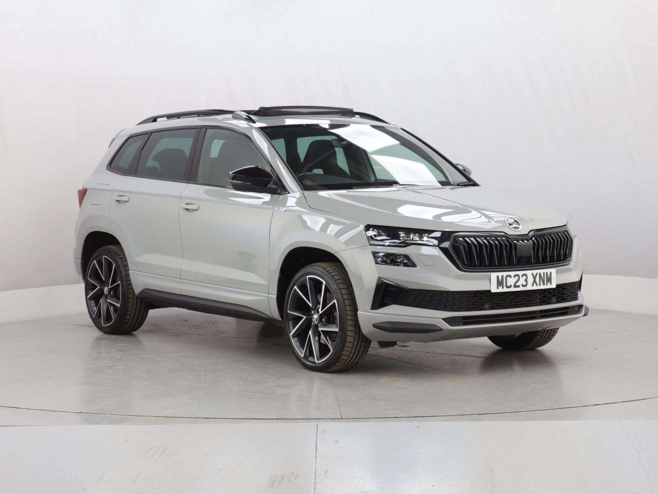 A 2023 SKODA KAROQ 1.5 TSI ACT SportLine SUV 5dr Petrol DSG Euro 6 (s/s) (150 ps) A 2023 SKODA KAROQ 1.5 TSI ACT SportLine SUV 5dr Petrol DSG Euro 6 (s/s) (150 ps)