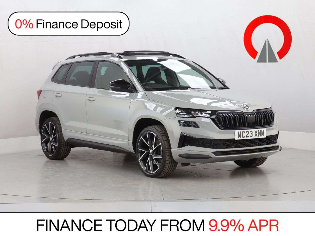 A 2023 SKODA KAROQ 1.5 TSI ACT SportLine SUV 5dr Petrol DSG Euro 6 (s/s) (150 ps) A 2023 SKODA KAROQ 1.5 TSI ACT SportLine SUV 5dr Petrol DSG Euro 6 (s/s) (150 ps)