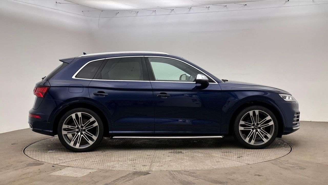 A 2018 AUDI SQ5 3.0 TFSI V6 SUV 5dr Petrol Tiptronic quattro Euro 6 (s/s) (354 ps) A 2018 AUDI SQ5 3.0 TFSI V6 SUV 5dr Petrol Tiptronic quattro Euro 6 (s/s) (354 ps)