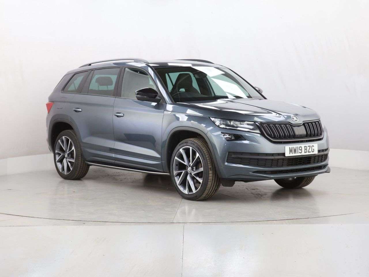 A 2019 SKODA KODIAQ 2.0 TDI SportLine SUV 5dr Diesel DSG 4WD Euro 6 (s/s) (7 Seat) (150 ps) A 2019 SKODA KODIAQ 2.0 TDI SportLine SUV 5dr Diesel DSG 4WD Euro 6 (s/s) (7 Seat) (150 ps)