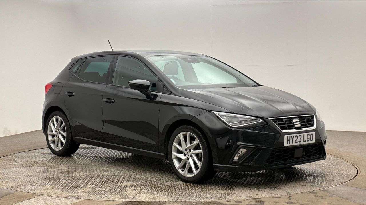 A 2023 SEAT IBIZA 1.0 TSI FR Hatchback 5dr Petrol Manual Euro 6 (s/s) (110 ps) A 2023 SEAT IBIZA 1.0 TSI FR Hatchback 5dr Petrol Manual Euro 6 (s/s) (110 ps)