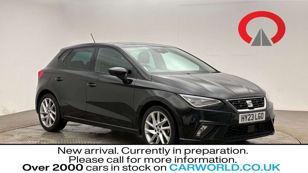 A 2023 SEAT IBIZA 1.0 TSI FR Hatchback 5dr Petrol Manual Euro 6 (s/s) (110 ps) A 2023 SEAT IBIZA 1.0 TSI FR Hatchback 5dr Petrol Manual Euro 6 (s/s) (110 ps)