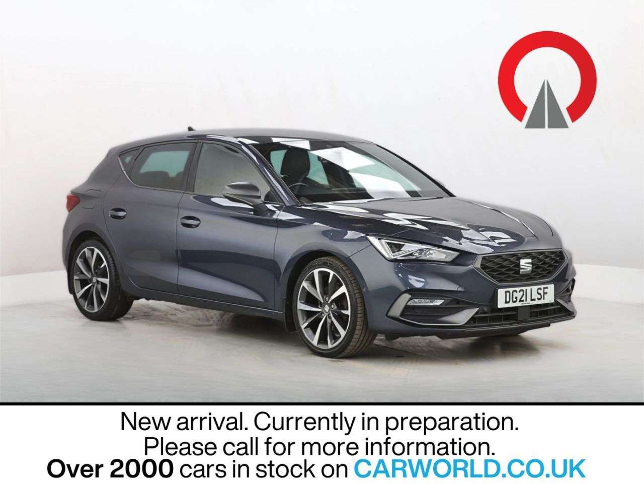 A 2021 SEAT LEON 1.5 TSI EVO FR Sport Hatchback 5dr Petrol Manual Euro 6 (s/s) (150 ps) A 2021 SEAT LEON 1.5 TSI EVO FR Sport Hatchback 5dr Petrol Manual Euro 6 (s/s) (150 ps)