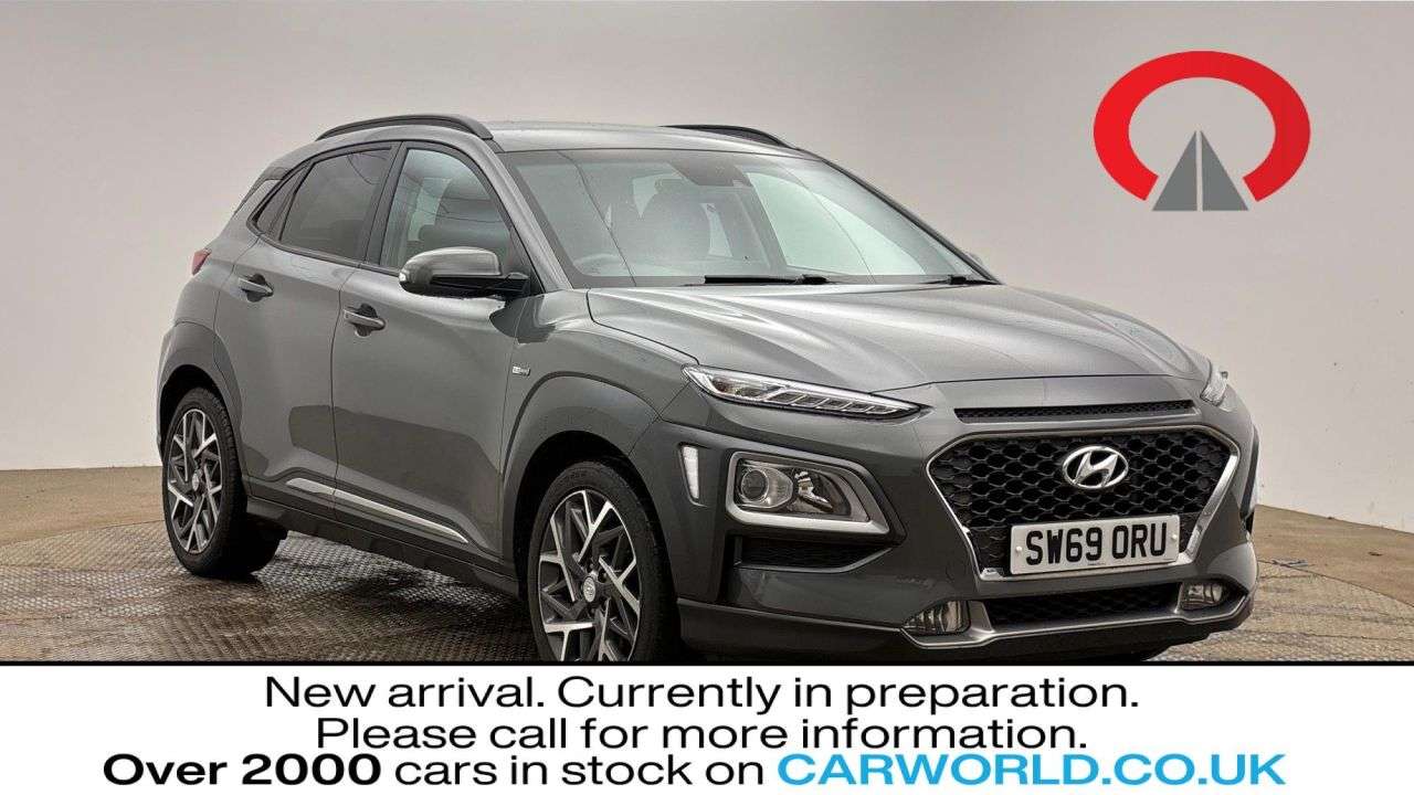 A 2020 HYUNDAI KONA 1.6 h-GDi Premium SUV 5dr Petrol Hybrid DCT Euro 6 (s/s) (141 ps) A 2020 HYUNDAI KONA 1.6 h-GDi Premium SUV 5dr Petrol Hybrid DCT Euro 6 (s/s) (141 ps)