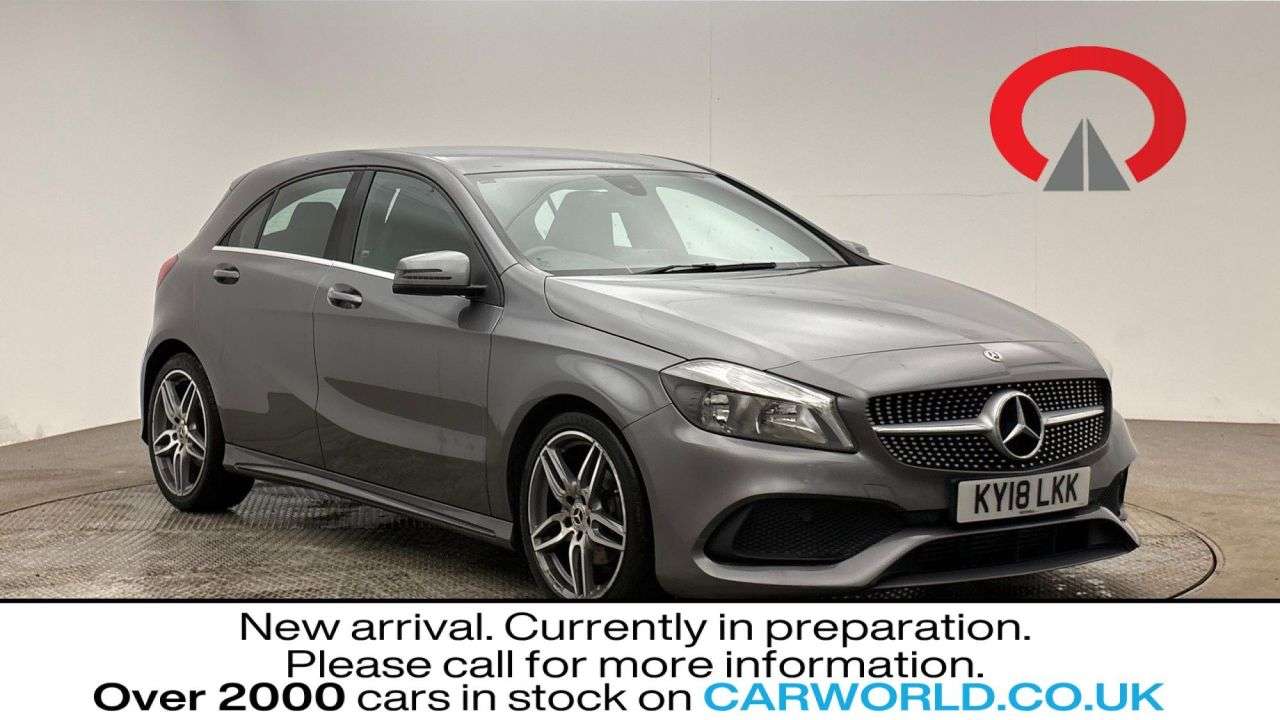 A 2018 MERCEDES-BENZ A CLASS 2.1 A200d AMG Line Hatchback 5dr Diesel 7G-DCT Euro 6 (s/s) (136 ps) A 2018 MERCEDES-BENZ A CLASS 2.1 A200d AMG Line Hatchback 5dr Diesel 7G-DCT Euro 6 (s/s) (136 ps)
