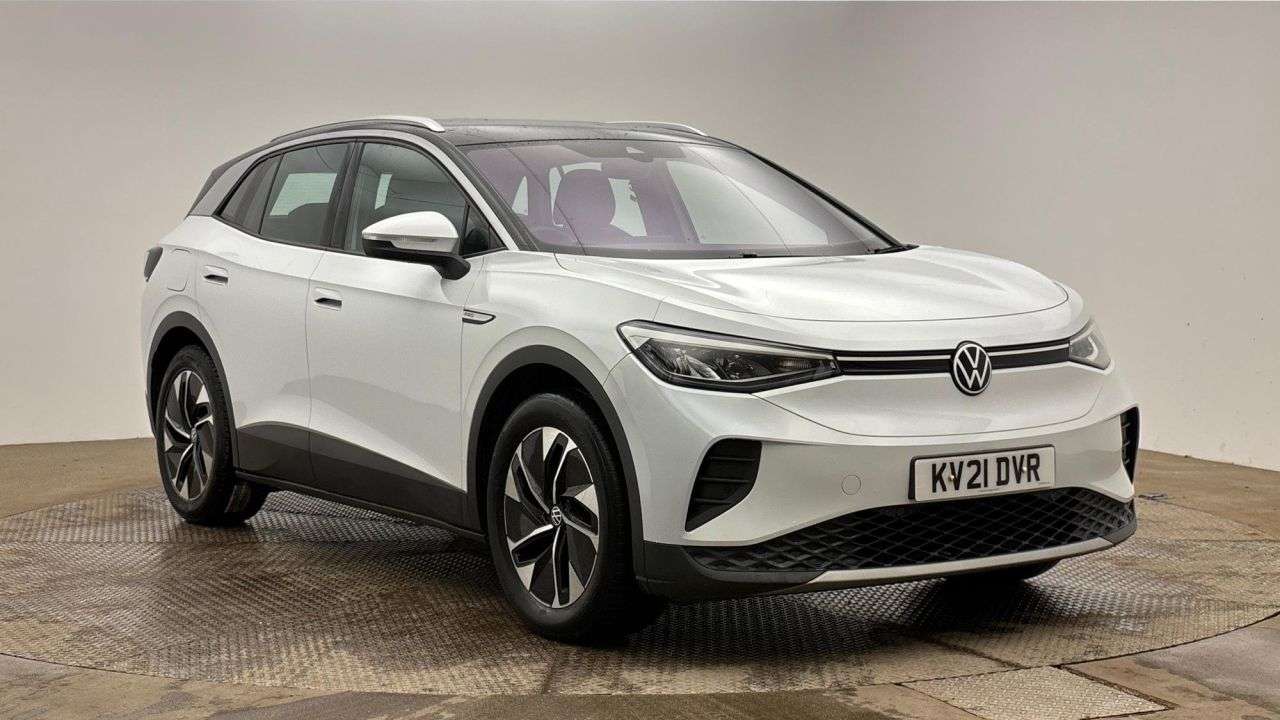 A 2021 VOLKSWAGEN ID4 Pro Performance 77kWh Life SUV 5dr Electric Auto (204 ps) A 2021 VOLKSWAGEN ID4 Pro Performance 77kWh Life SUV 5dr Electric Auto (204 ps)