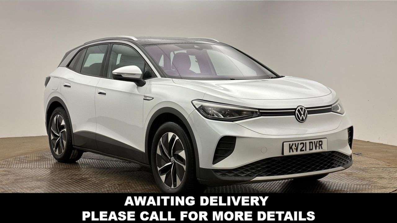 A 2021 VOLKSWAGEN ID4 Pro Performance 77kWh Life SUV 5dr Electric Auto (204 ps) A 2021 VOLKSWAGEN ID4 Pro Performance 77kWh Life SUV 5dr Electric Auto (204 ps)