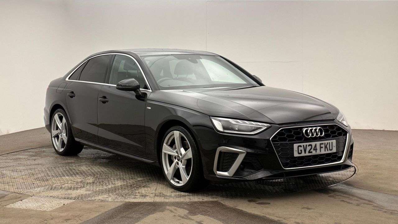 A 2024 AUDI A4 2.0 TFSI 40 S line Saloon 4dr Petrol S Tronic Euro 6 (s/s) (204 ps) A 2024 AUDI A4 2.0 TFSI 40 S line Saloon 4dr Petrol S Tronic Euro 6 (s/s) (204 ps)