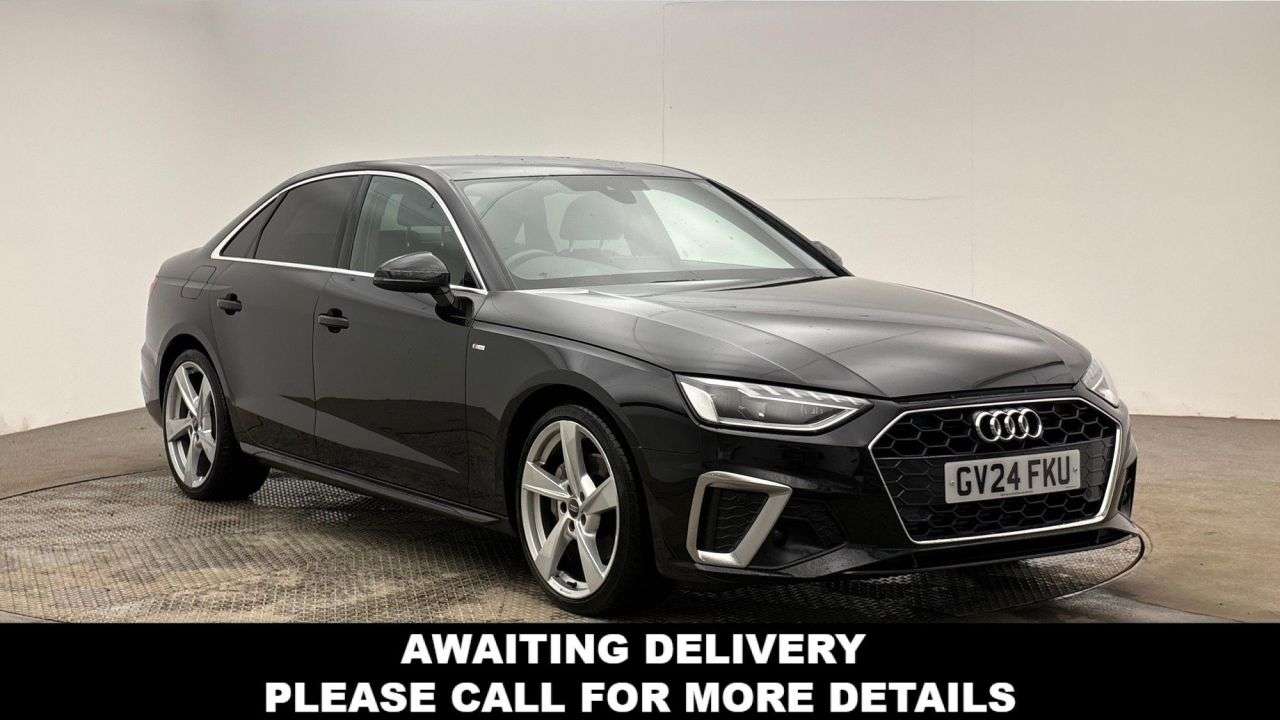 A 2024 AUDI A4 2.0 TFSI 40 S line Saloon 4dr Petrol S Tronic Euro 6 (s/s) (204 ps) A 2024 AUDI A4 2.0 TFSI 40 S line Saloon 4dr Petrol S Tronic Euro 6 (s/s) (204 ps)
