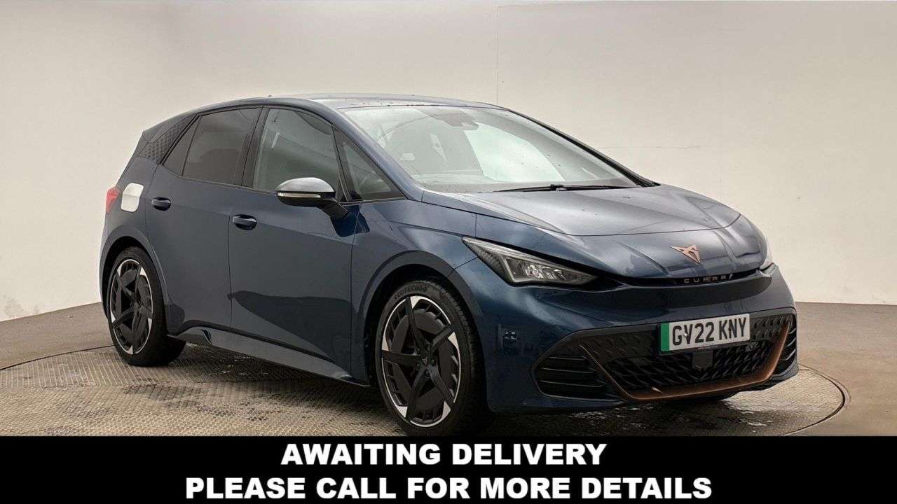 A 2022 CUPRA BORN e-Boost 58kWh V3 Hatchback 5dr Electric Auto (230 ps) A 2022 CUPRA BORN e-Boost 58kWh V3 Hatchback 5dr Electric Auto (230 ps)