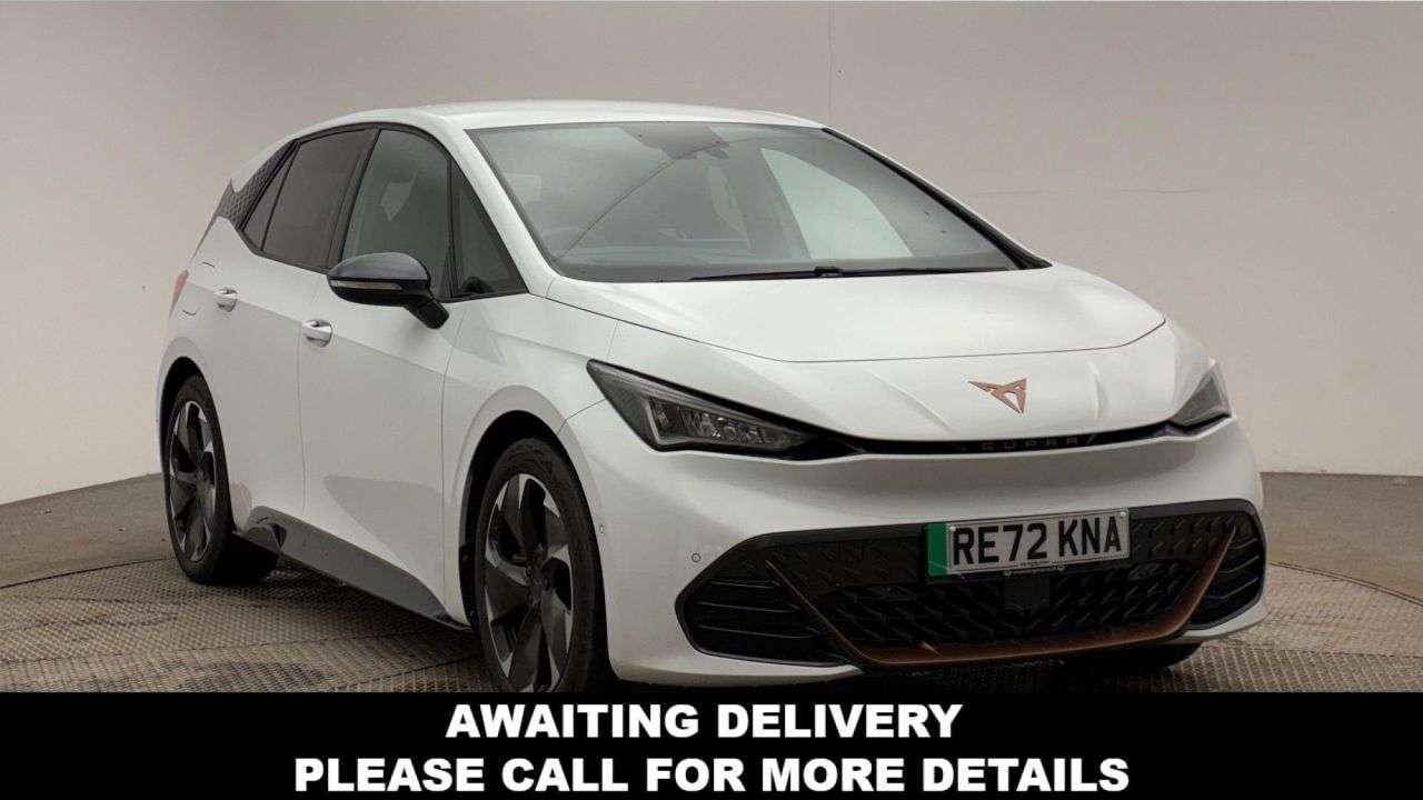 A 2022 CUPRA BORN e-Boost 77kWh V2 Hatchback 5dr Electric Auto (4 Seat) (230 ps) A 2022 CUPRA BORN e-Boost 77kWh V2 Hatchback 5dr Electric Auto (4 Seat) (230 ps)