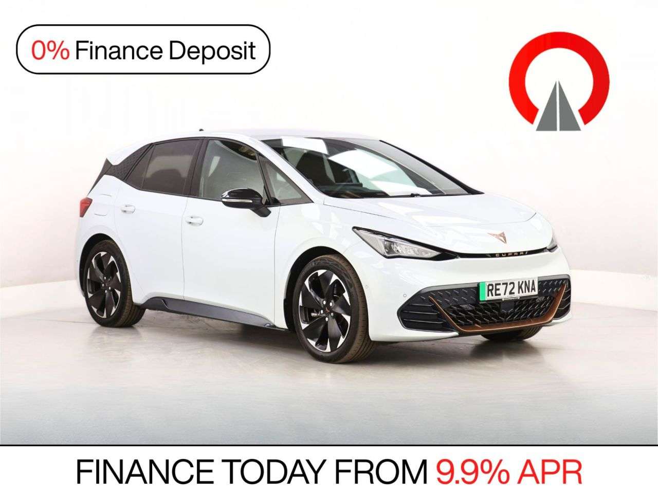 A 2022 CUPRA BORN e-Boost 77kWh V2 Hatchback 5dr Electric Auto (4 Seat) (230 ps) A 2022 CUPRA BORN e-Boost 77kWh V2 Hatchback 5dr Electric Auto (4 Seat) (230 ps)