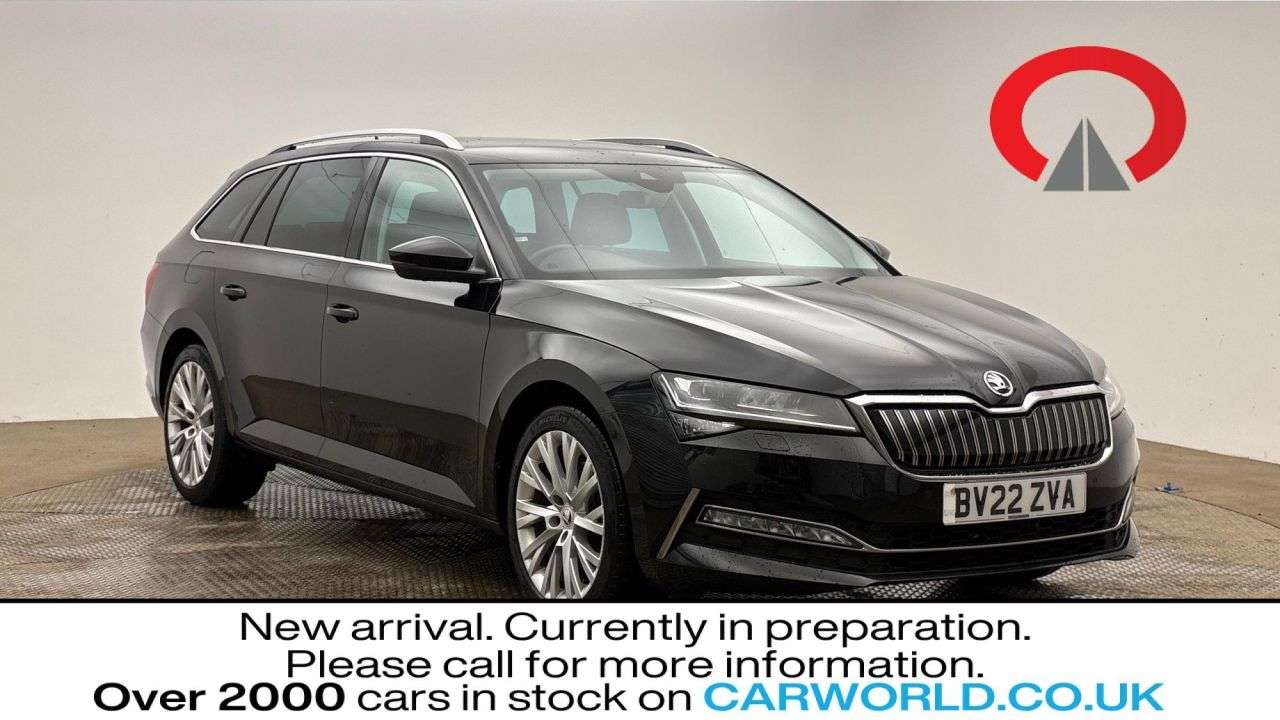 A 2022 SKODA SUPERB 1.4 TSI iV 13kWh SE L Estate 5dr Petrol Plug-in Hybrid DSG Euro 6 (s/s) (21 A 2022 SKODA SUPERB 1.4 TSI iV 13kWh SE L Estate 5dr Petrol Plug-in Hybrid DSG Euro 6 (s/s) (21