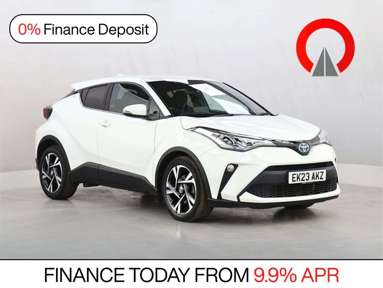 A 2023 TOYOTA C-HR 1.8 VVT-h GPF Design SUV 5dr Petrol Hybrid CVT Euro 6 (s/s) (122 ps) A 2023 TOYOTA C-HR 1.8 VVT-h GPF Design SUV 5dr Petrol Hybrid CVT Euro 6 (s/s) (122 ps)