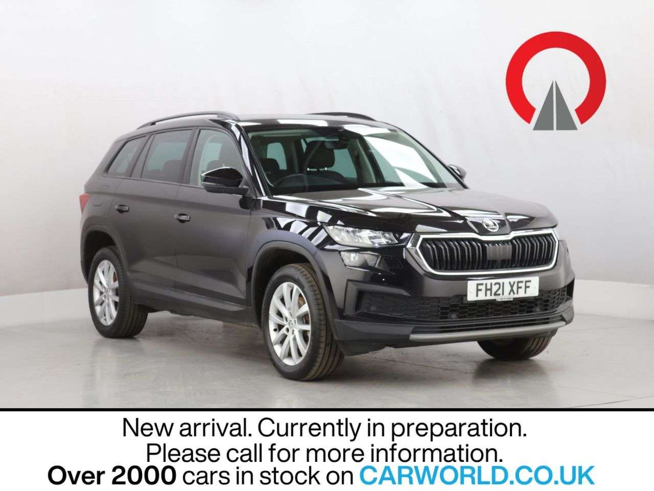 A 2021 SKODA KODIAQ 1.5 TSI ACT SE SUV 5dr Petrol Manual Euro 6 (s/s) (7 Seat) (150 ps) A 2021 SKODA KODIAQ 1.5 TSI ACT SE SUV 5dr Petrol Manual Euro 6 (s/s) (7 Seat) (150 ps)