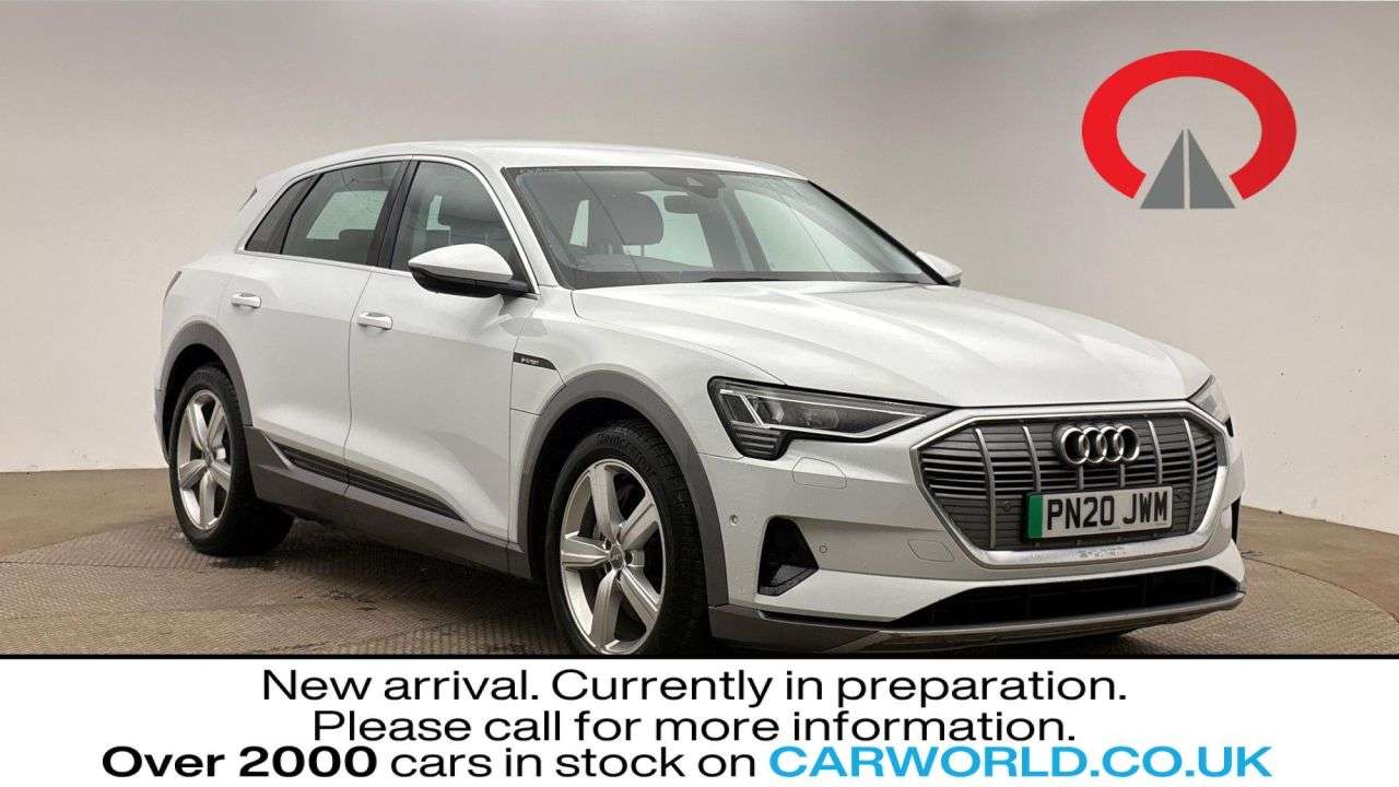 A 2020 AUDI E-TRON 50 Technik SUV 5dr Electric Auto quattro 71.2kWh (313 ps) A 2020 AUDI E-TRON 50 Technik SUV 5dr Electric Auto quattro 71.2kWh (313 ps)