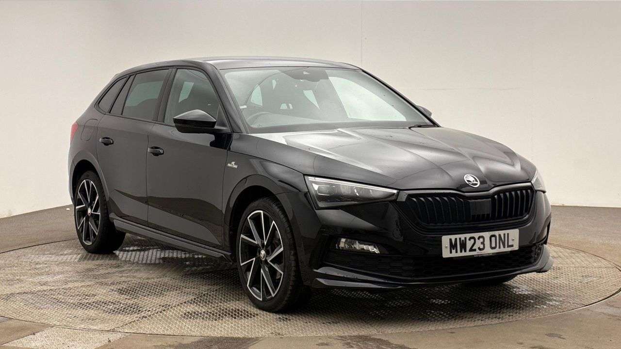 A 2023 SKODA SCALA 1.0 TSI Monte Carlo Hatchback 5dr Petrol Manual Euro 6 (s/s) (110 ps) A 2023 SKODA SCALA 1.0 TSI Monte Carlo Hatchback 5dr Petrol Manual Euro 6 (s/s) (110 ps)