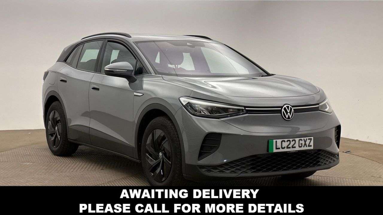 A 2022 VOLKSWAGEN ID4 Pure 52kWh Life SUV 5dr Electric Auto (148 ps) A 2022 VOLKSWAGEN ID4 Pure 52kWh Life SUV 5dr Electric Auto (148 ps)