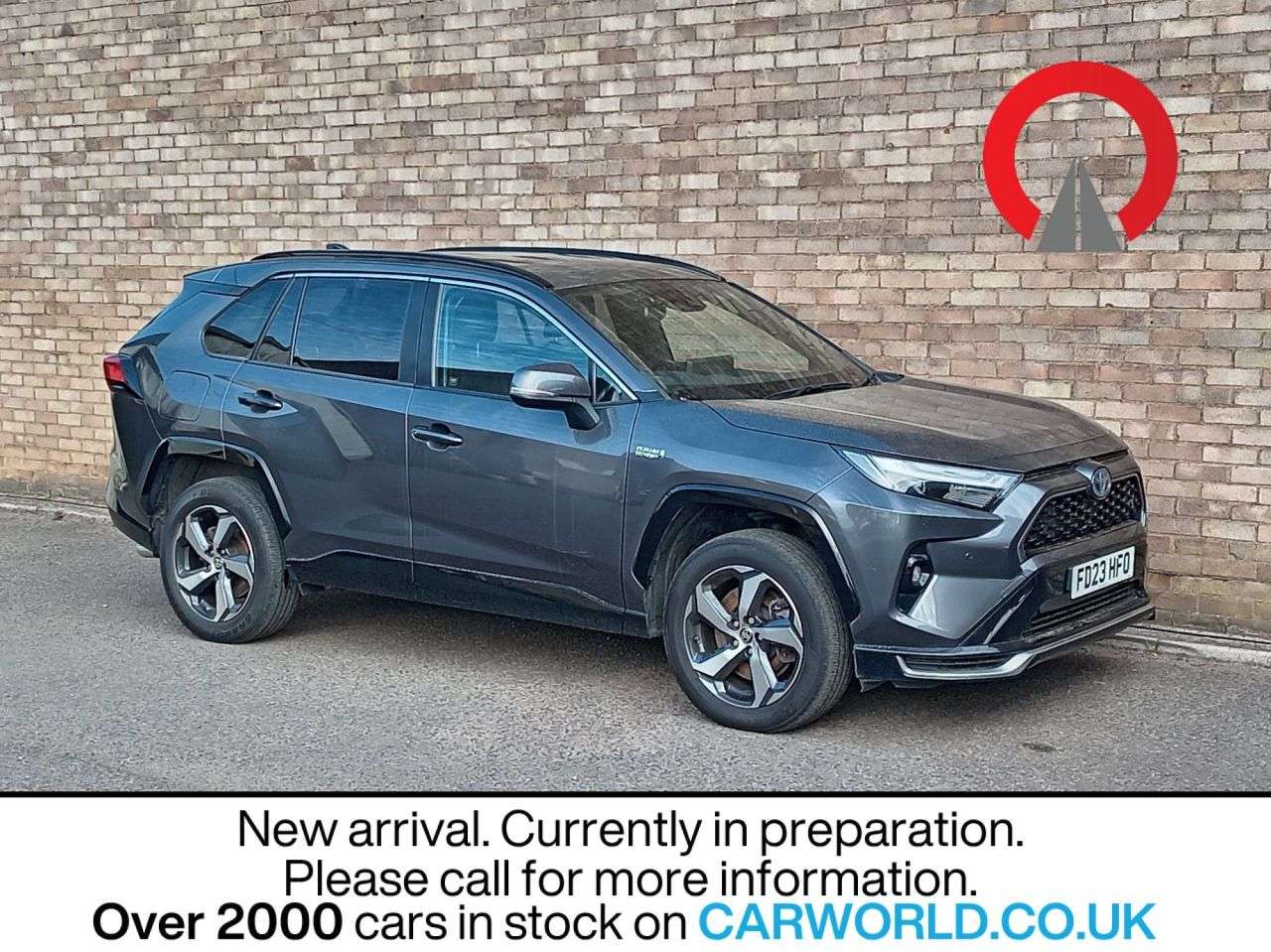 A 2023 TOYOTA RAV4 2.5 VVT 18.1kWh Design SUV 5dr Petrol Plug-in Hybrid CVT 4WD Euro 6 (s/s) ( A 2023 TOYOTA RAV4 2.5 VVT 18.1kWh Design SUV 5dr Petrol Plug-in Hybrid CVT 4WD Euro 6 (s/s) (