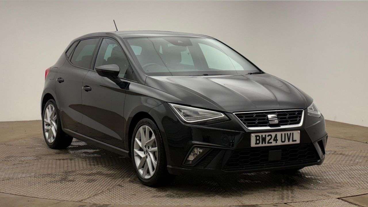 A 2024 SEAT IBIZA 1.0 TSI FR Hatchback 5dr Petrol Manual Euro 6 (s/s) (95 ps) A 2024 SEAT IBIZA 1.0 TSI FR Hatchback 5dr Petrol Manual Euro 6 (s/s) (95 ps)