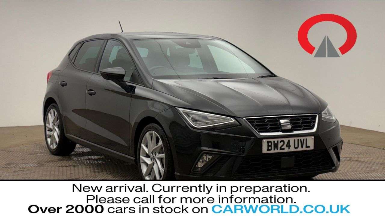 A 2024 SEAT IBIZA 1.0 TSI FR Hatchback 5dr Petrol Manual Euro 6 (s/s) (95 ps) A 2024 SEAT IBIZA 1.0 TSI FR Hatchback 5dr Petrol Manual Euro 6 (s/s) (95 ps)