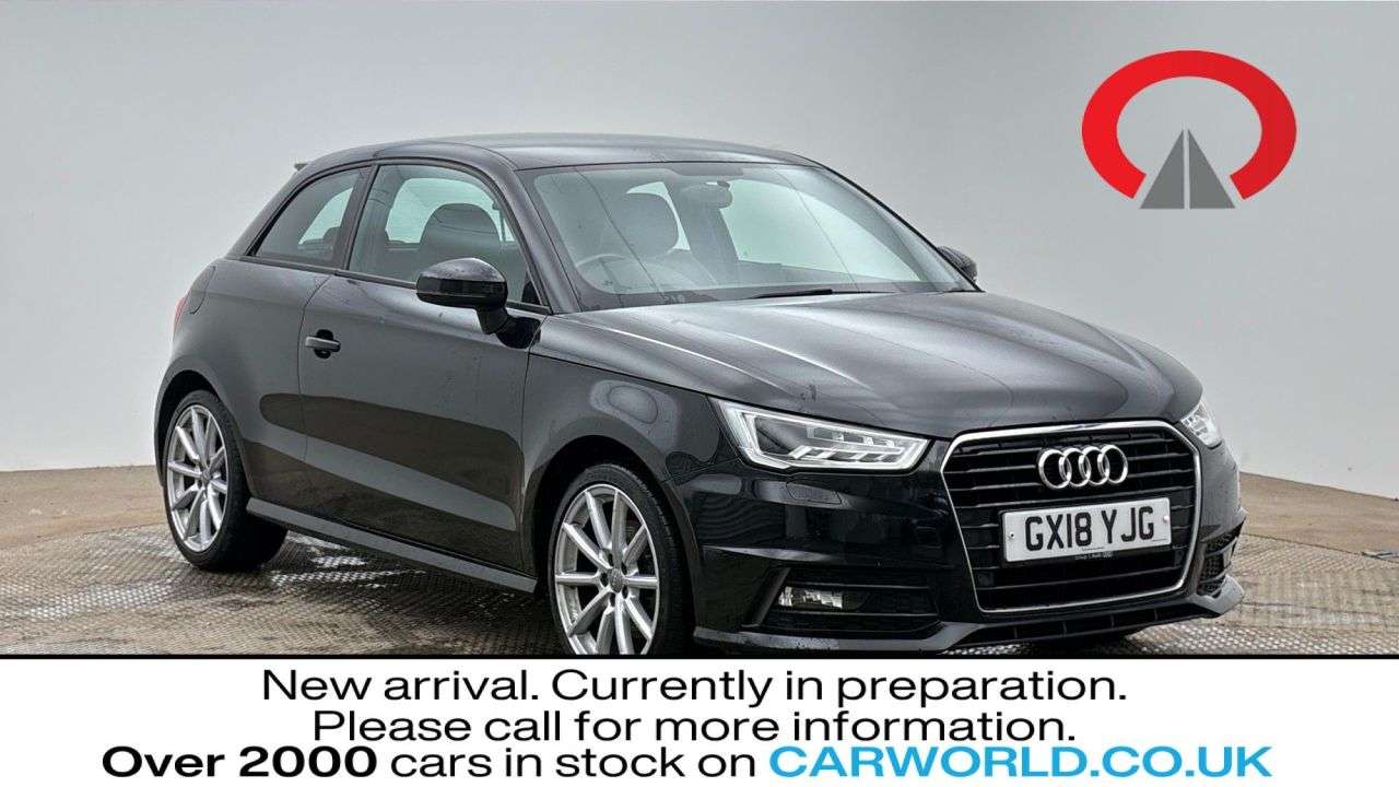 A 2018 AUDI A1 1.4 TFSI S line Hatchback 3dr Petrol Manual Euro 6 (s/s) (Nav) (125 ps) A 2018 AUDI A1 1.4 TFSI S line Hatchback 3dr Petrol Manual Euro 6 (s/s) (Nav) (125 ps)