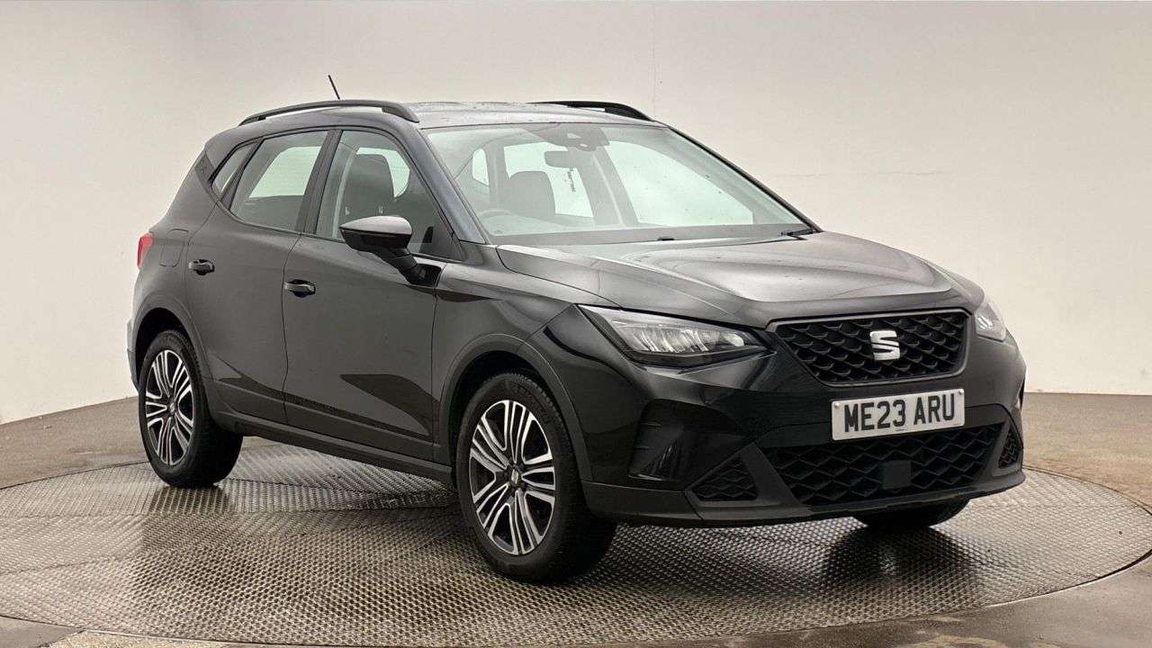 A 2023 SEAT ARONA 1.0 TSI EVO SE SUV 5dr Petrol Manual Euro 6 (s/s) (95 ps) A 2023 SEAT ARONA 1.0 TSI EVO SE SUV 5dr Petrol Manual Euro 6 (s/s) (95 ps)