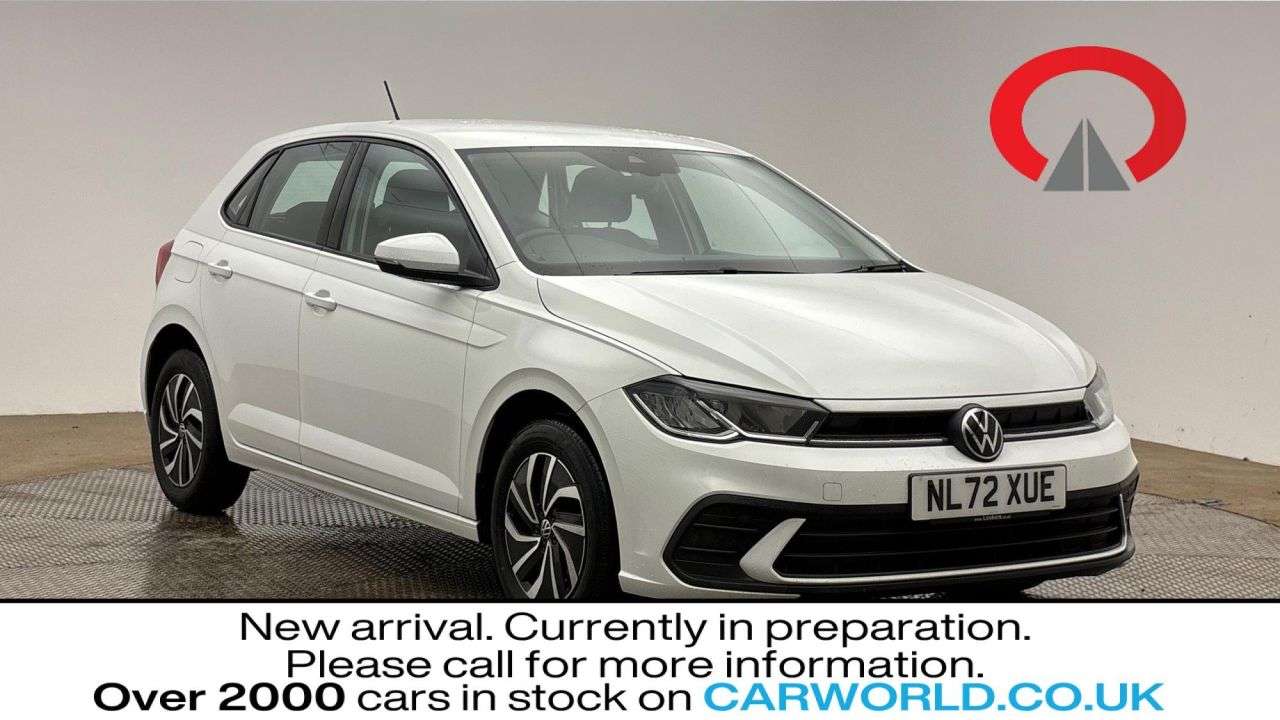 A 2022 VOLKSWAGEN POLO 1.0 TSI Life Hatchback 5dr Petrol Manual Euro 6 (s/s) (95 ps) A 2022 VOLKSWAGEN POLO 1.0 TSI Life Hatchback 5dr Petrol Manual Euro 6 (s/s) (95 ps)