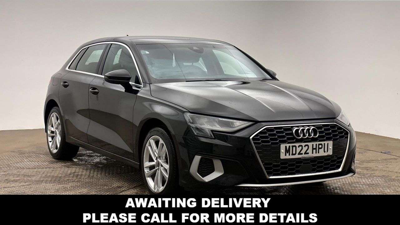 A 2022 AUDI A3 1.4 TFSIe 40 Sport Sportback 5dr Petrol Plug-in Hybrid S Tronic Euro 6 (s/s A 2022 AUDI A3 1.4 TFSIe 40 Sport Sportback 5dr Petrol Plug-in Hybrid S Tronic Euro 6 (s/s