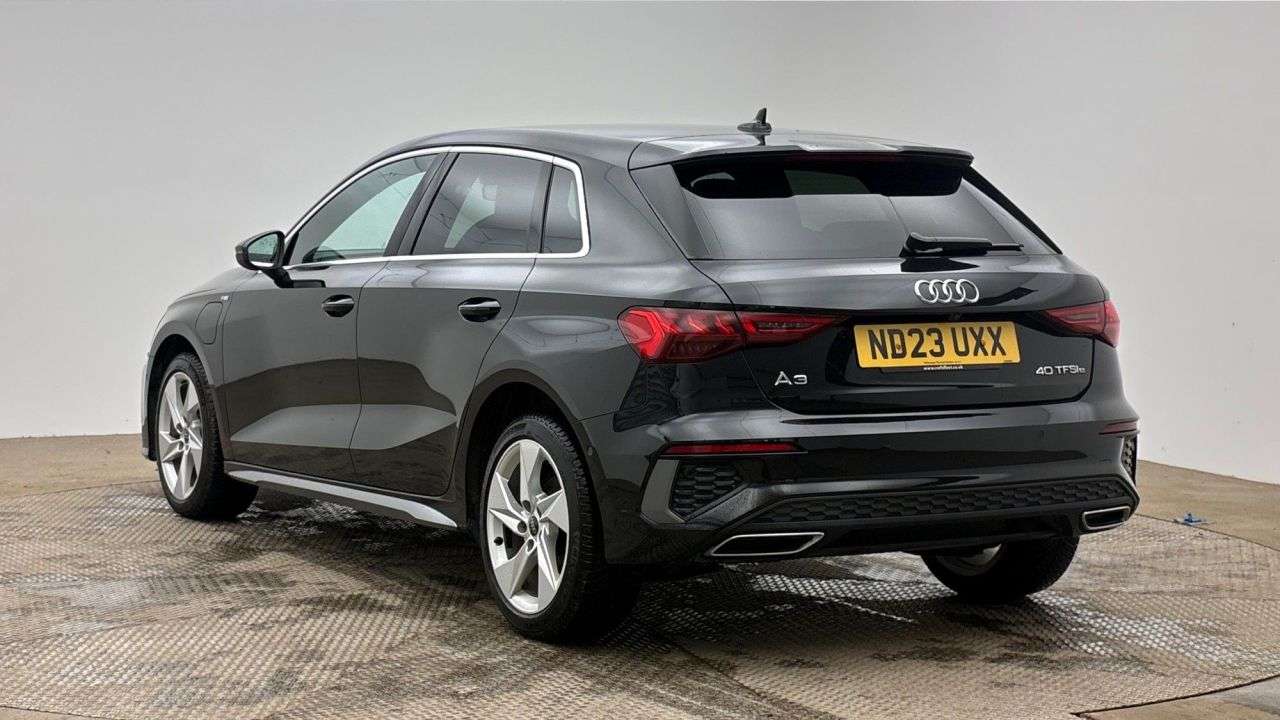 A 2023 AUDI A3 1.4 TFSIe 40 S line Sportback 5dr Petrol Plug-in Hybrid S Tronic Euro 6 (s/ A 2023 AUDI A3 1.4 TFSIe 40 S line Sportback 5dr Petrol Plug-in Hybrid S Tronic Euro 6 (s/