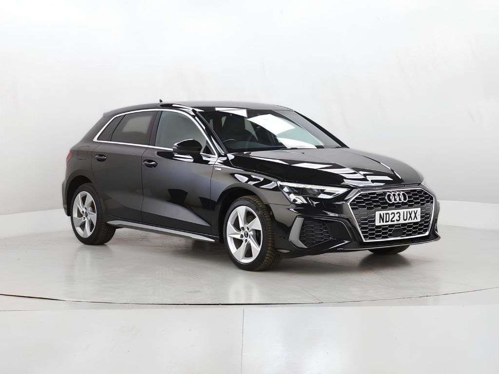 A 2023 AUDI A3 1.4 TFSIe 40 S line Sportback 5dr Petrol Plug-in Hybrid S Tronic Euro 6 (s/ A 2023 AUDI A3 1.4 TFSIe 40 S line Sportback 5dr Petrol Plug-in Hybrid S Tronic Euro 6 (s/