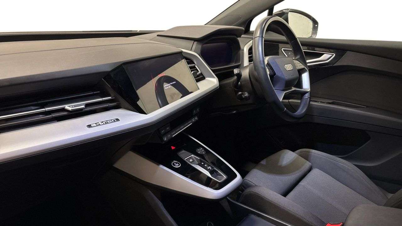 A 2023 AUDI Q4 E-TRON 35 Sport SUV 5dr Electric Auto 55kWh (170 ps) A 2023 AUDI Q4 E-TRON 35 Sport SUV 5dr Electric Auto 55kWh (170 ps)