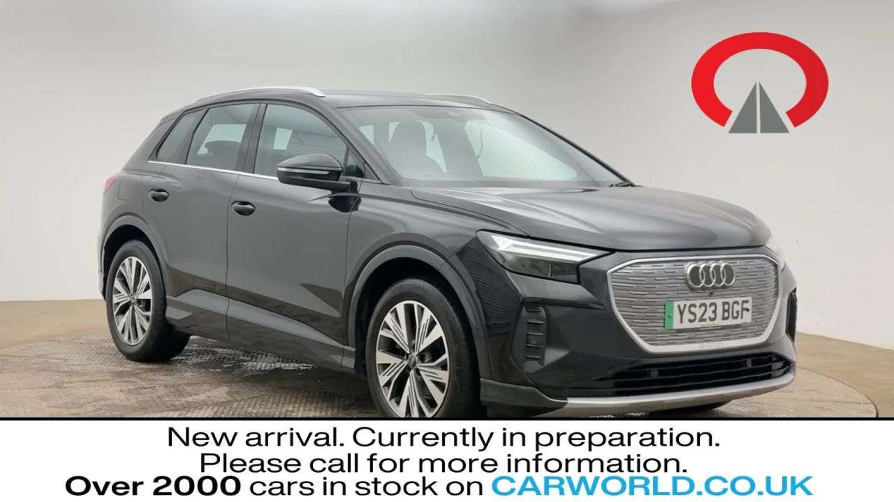 A 2023 AUDI Q4 E-TRON 35 Sport SUV 5dr Electric Auto 55kWh (170 ps) A 2023 AUDI Q4 E-TRON 35 Sport SUV 5dr Electric Auto 55kWh (170 ps)